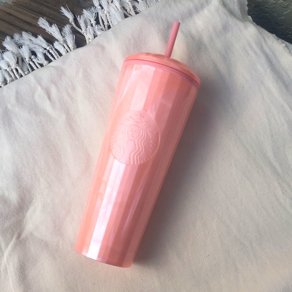 Starbucks Other - Starbucks Blush Pearl Dome Tumbler